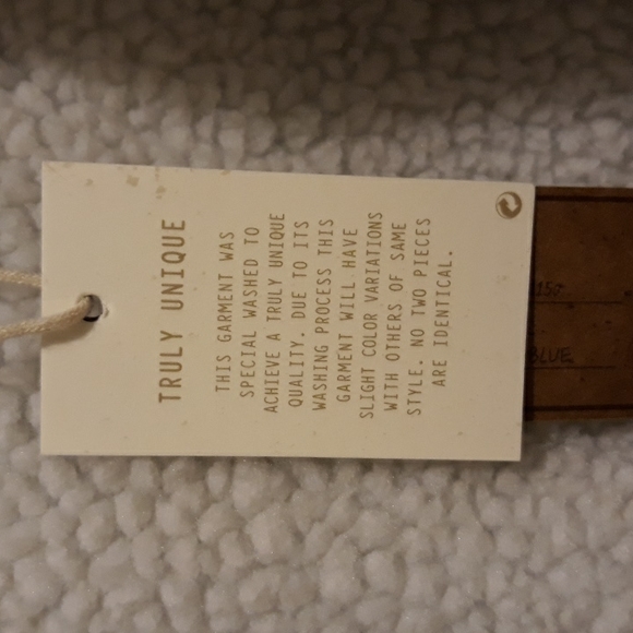 Ashley Vintage Sherpa Denim Jean Jacket - Picture 5 of 14